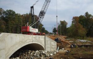 Bridge and Culvert Construction | Greensboro New Garden | Heavy Equipment Fleet